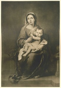 子供とマリア 作： Bartolomé Esteban Murillo